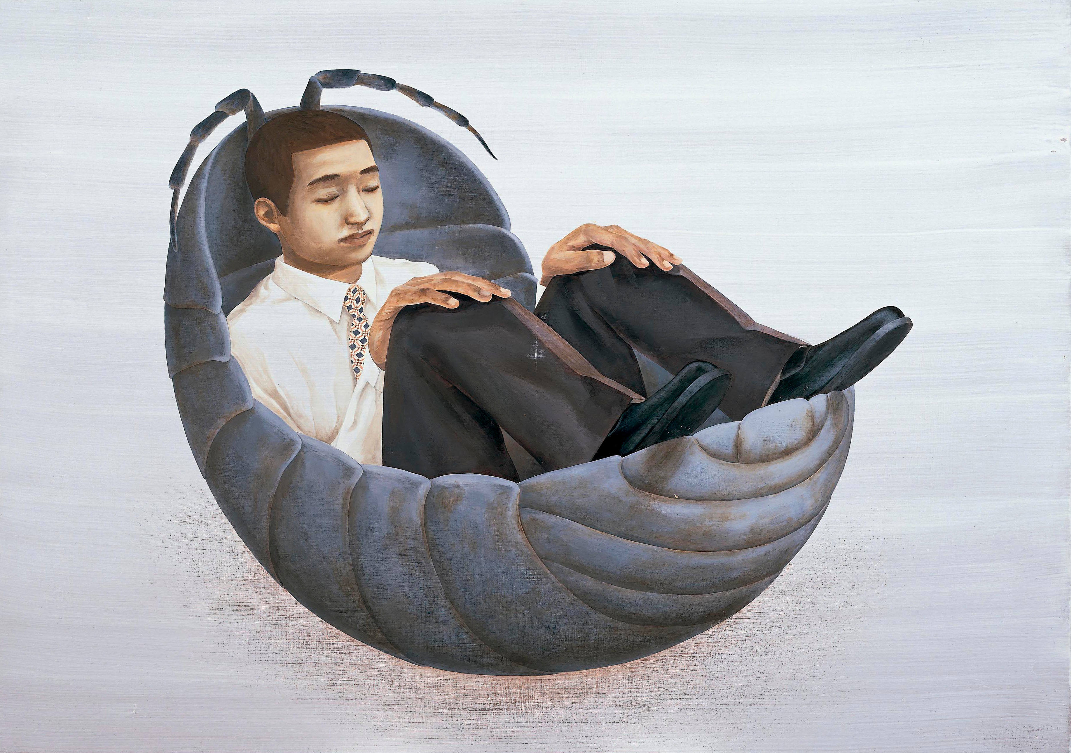 日本绘画【日本】石田彻也（Tetsuya Ishida）超现实、怪诞绘画的绘画作品