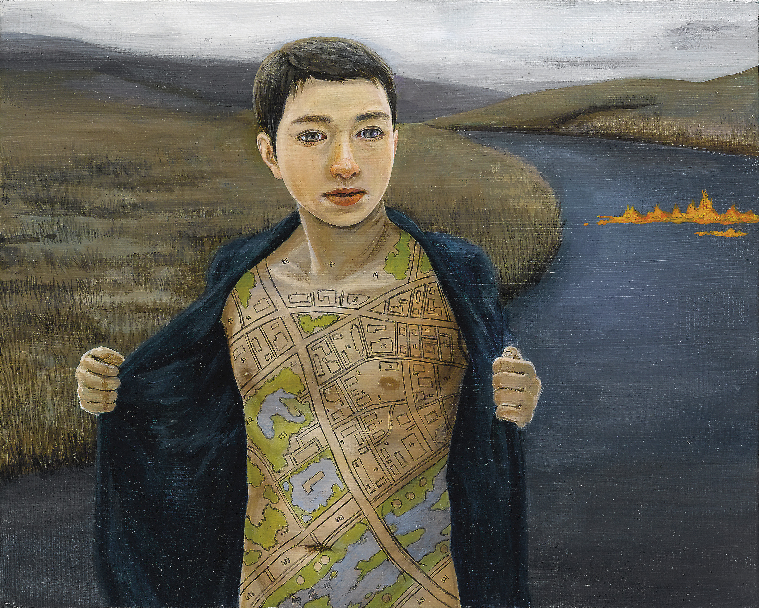 日本绘画【日本】石田彻也（Tetsuya Ishida）超现实、怪诞绘画的绘画作品