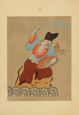 日本绘画日本浮世绘大津绘的绘画作品