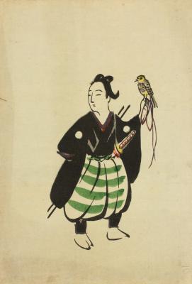 日本绘画日本浮世绘大津绘的绘画作品