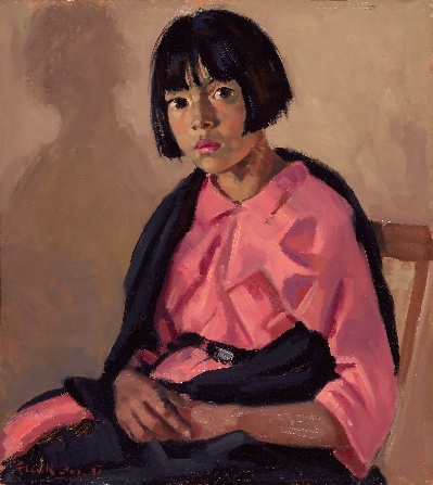 美国阿特金森美术馆.-4美国阿特金斯博物馆_藏画高清实拍 4的作品-约瑟夫·弗莱克-罗西塔，约1931年