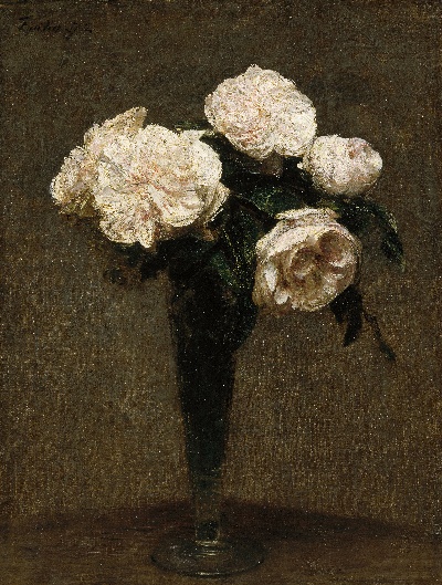 .-22MH30=new美国波士顿美术馆tif的作品-Henri_Fantin-Latour_-_花瓶中的玫瑰