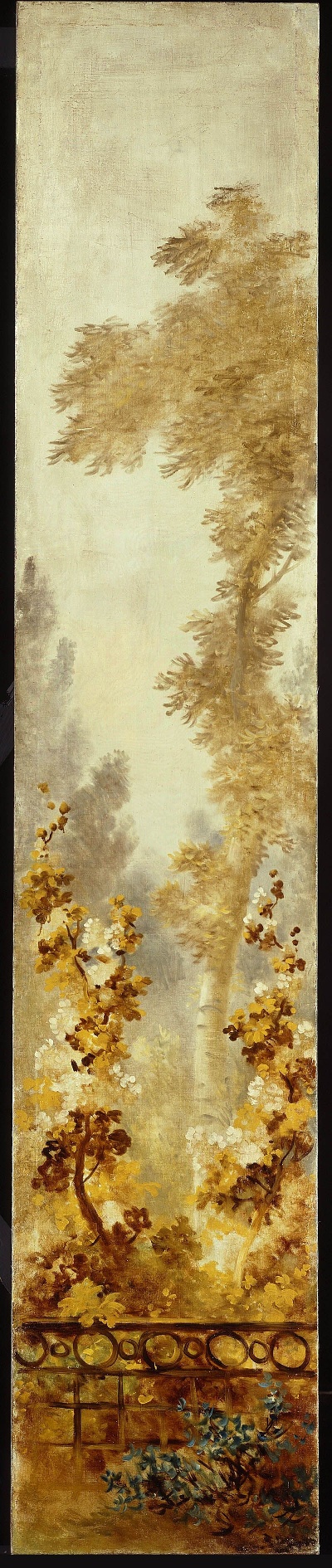 美国弗里克美术馆.-2美国弗利克美术馆_藏画高清实拍2的作品-Jean HonoréFragonard-爱情蜀葵的发展，1790-1791（3）
