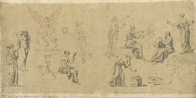 美国华盛顿国立美术馆素描藏品. -11美国华盛顿国家美术馆素描线稿集3925幅TIF-1的作品-C12470