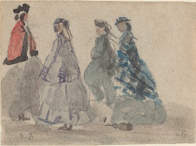 美国华盛顿国立美术馆素描藏品. -119美国华盛顿国家美术馆素描线稿集3925幅TIF-9的作品-R-20091123-0058