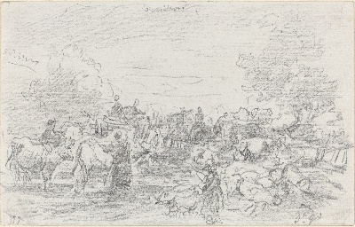 美国华盛顿国立美术馆素描藏品. -119美国华盛顿国家美术馆素描线稿集3925幅TIF-9的作品-R-20091123-0062