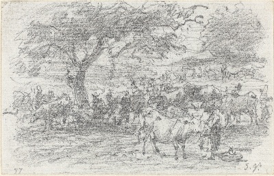 美国华盛顿国立美术馆素描藏品. -119美国华盛顿国家美术馆素描线稿集3925幅TIF-9的作品-R-20091123-0063