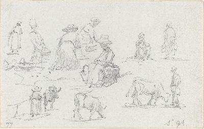 美国华盛顿国立美术馆素描藏品. -119美国华盛顿国家美术馆素描线稿集3925幅TIF-9的作品-R-20091123-0064
