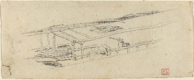美国华盛顿国立美术馆素描藏品. -119美国华盛顿国家美术馆素描线稿集3925幅TIF-9的作品-R-20091125-0026