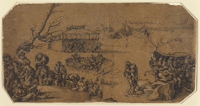 美国华盛顿国立美术馆素描藏品. -1311美国华盛顿国家美术馆素描线稿集3925幅TIF-11的作品-R-20091214-0001