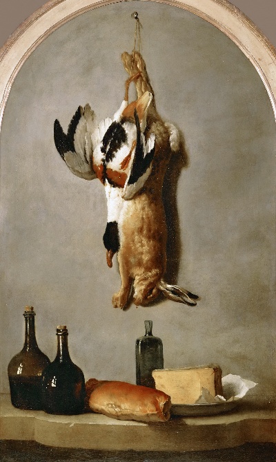 -5MSG082卢浮宫高清图集TIF- 13的作品-Jean Baptiste Oudry——静物画