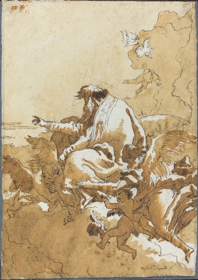 美国华盛顿国立美术馆素描藏品. -1614美国华盛顿国家美术馆素描线稿集3925幅TIF-14的作品-R-20091230-0040