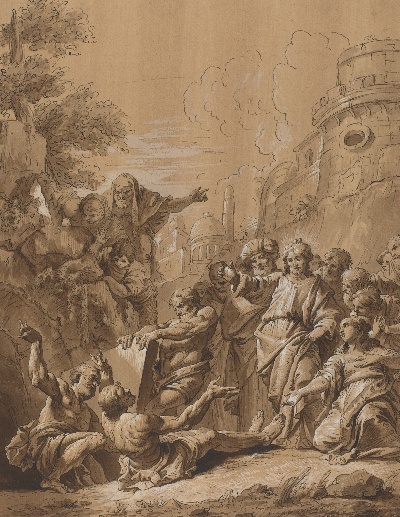 美国华盛顿国立美术馆素描藏品. -1614美国华盛顿国家美术馆素描线稿集3925幅TIF-14的作品-R-20100104-0083