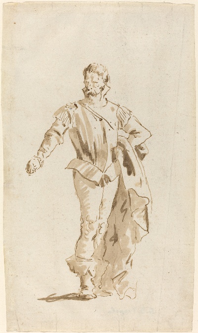 美国华盛顿国立美术馆素描藏品. -1614美国华盛顿国家美术馆素描线稿集3925幅TIF-14的作品-R-20091230-0037