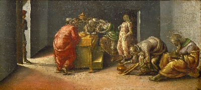 -7MSG082卢浮宫高清图集TIF- 15的作品-Luca Signorelli1450-1523-Birth of Saint John