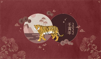 虎年海报的PSD模板-IT_tid150t003869_300dpi
