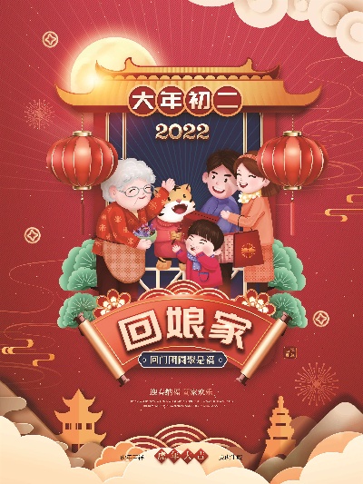 虎年年俗海报的PSD模板-03