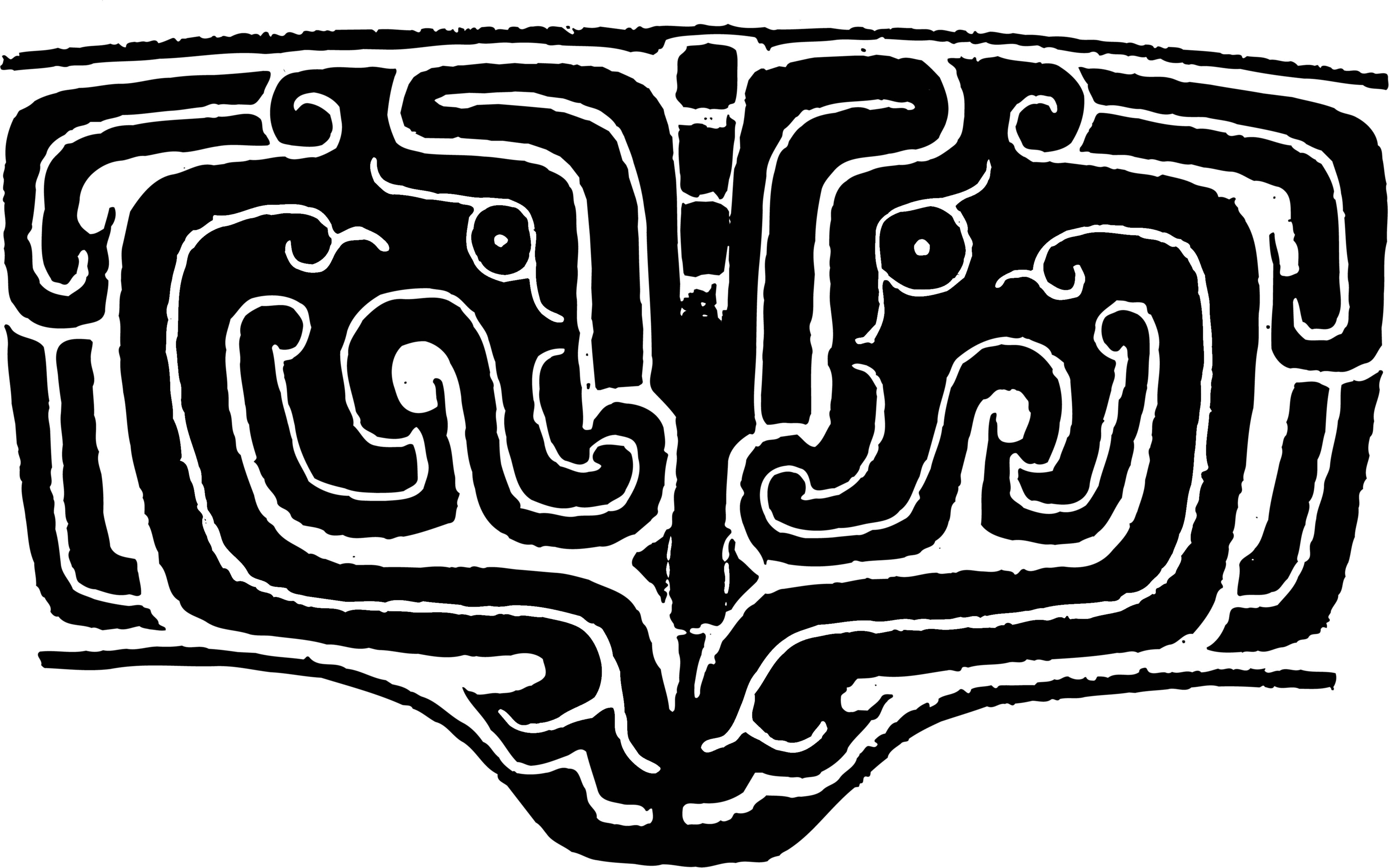 古代春秋战国纹样拓印矢量AI.的AI模板-春秋战国纹样 7