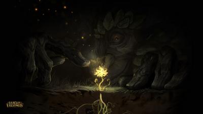 英雄联盟.0【全英雄分类A】一英雄一3GB第一部分翠神 艾翁的作品-Ivern-Promo-1-League-of-Legends-Artwork-Wallpaper-lol