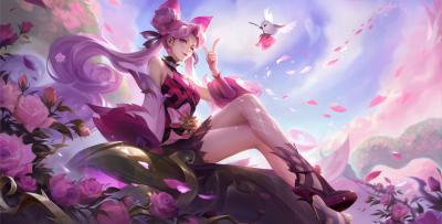 英雄联盟18更新的作品-孙尚香-蔷薇恋人8K