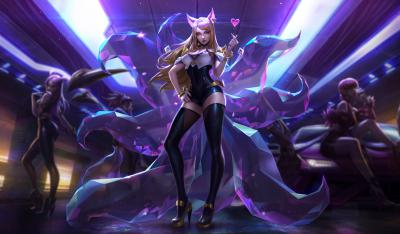 英雄联盟.4【更新】K／DA的作品-KDA_Ahri_Splash_Final