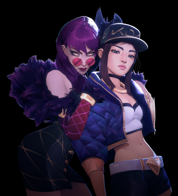 英雄联盟.K／DA设计的作品-KDA_Album2