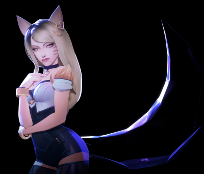 英雄联盟.K／DA设计的作品-KDA_Album4