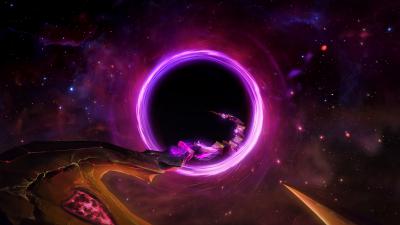 英雄联盟.4【更新】死兆星的作品-Dark-Star-Thresh-Teaser-League-of-Legends-Artwork-Wallpaper-lol