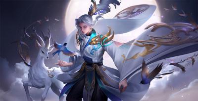 英雄联盟.元歌的作品-云中君-纤云弄巧