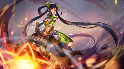 英雄联盟.孙尚香的作品-孙尚香-千金重弩2