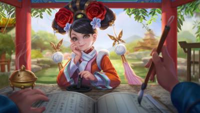 英雄联盟.安琪拉的作品-安琪拉-如懿