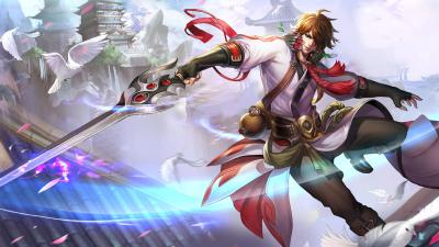 英雄联盟.李白的作品-李白-青莲剑仙5