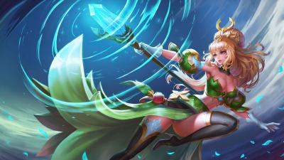 英雄联盟.王昭君的作品-王昭君-精灵公主1