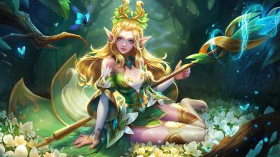英雄联盟.王昭君的作品-王昭君-精灵公主2