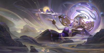 英雄联盟.甄姬的作品-甄姬 幽恒