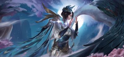 英雄联盟.虞姬的作品-云霓雀翎