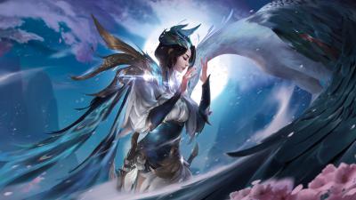 英雄联盟.虞姬的作品-虞姬-云霓雀翎