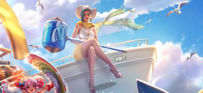 英雄联盟.钟无艳的作品-海滩丽影 1