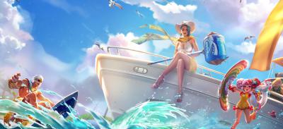 英雄联盟.钟无艳的作品-海滩丽影 2