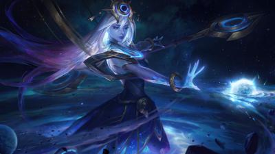 英雄联盟.的作品-拉克丝–耀星女神