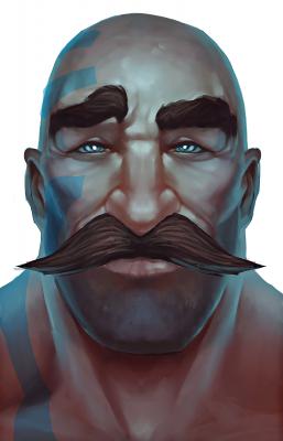 英雄联盟.原稿设计图官方的作品-braum_09