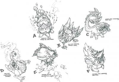英雄联盟.生物小兵 野怪的作品-monsters_01