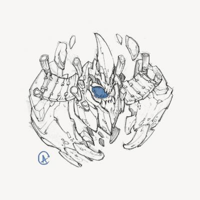 英雄联盟.生物蓝BUFF魔像的作品-ff11