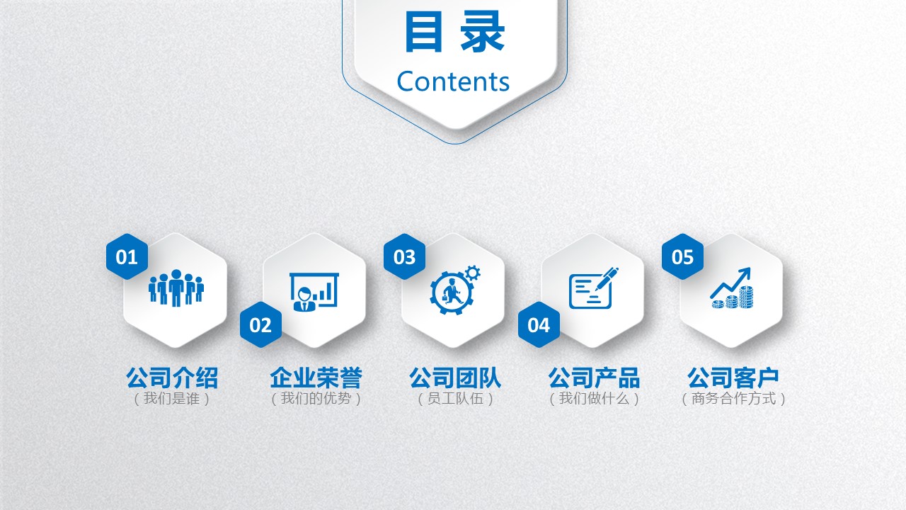 商务.蓝色 27的PPT模板-3/37