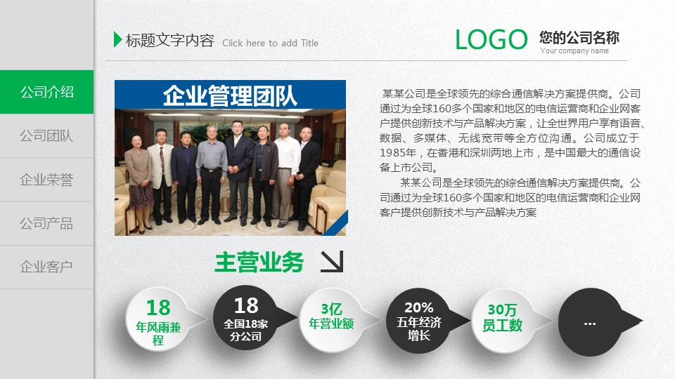 商务.企业简介1公司简介企业展示宣传 17的PPT模板-6/44