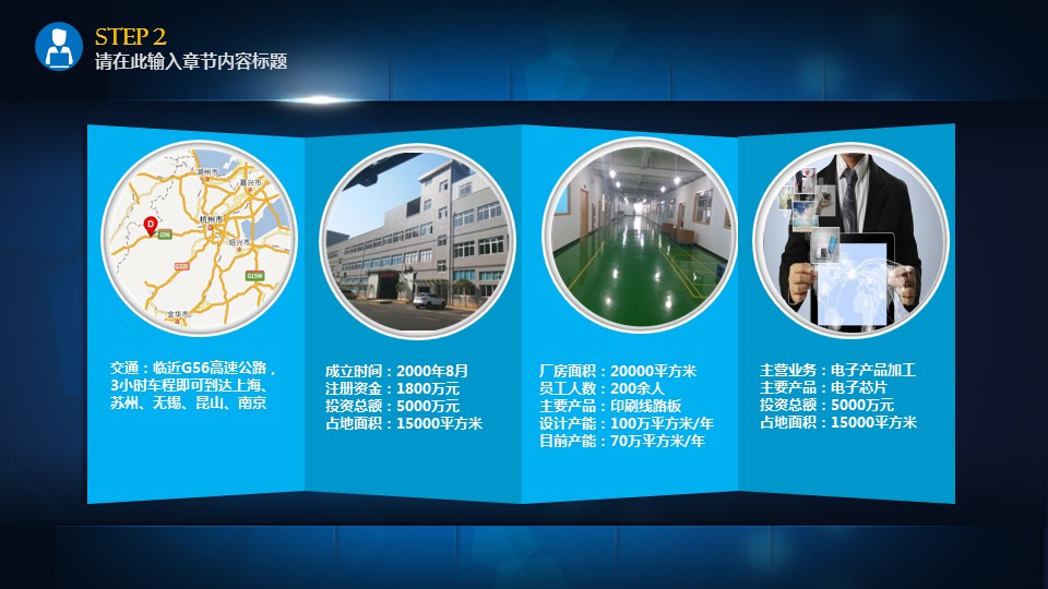 商务.企业简介1公司简介企业展示宣传 51的PPT模板-8/31