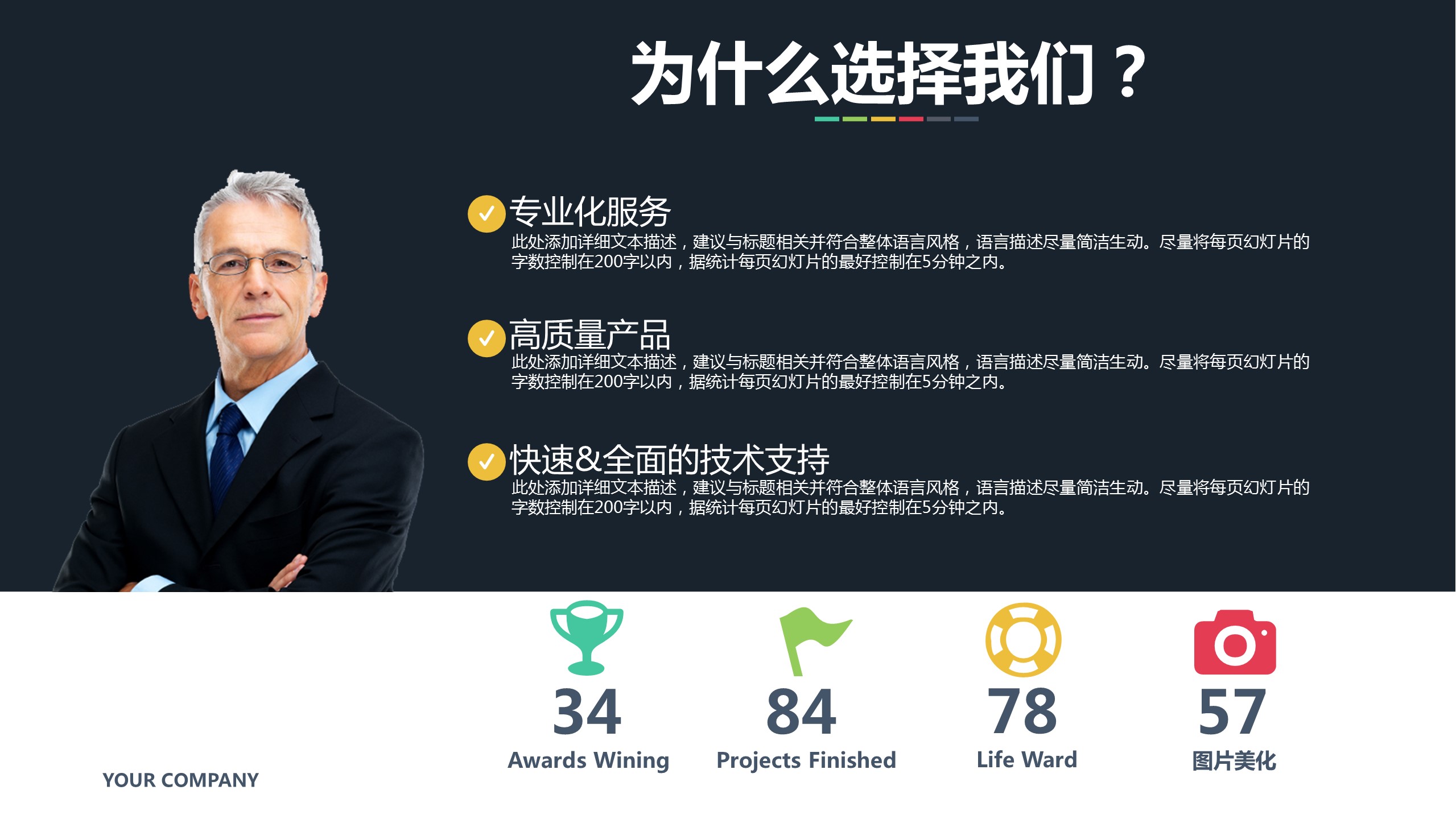 商务.企业简介2公司简介企业展示宣传 41的PPT模板-10/54