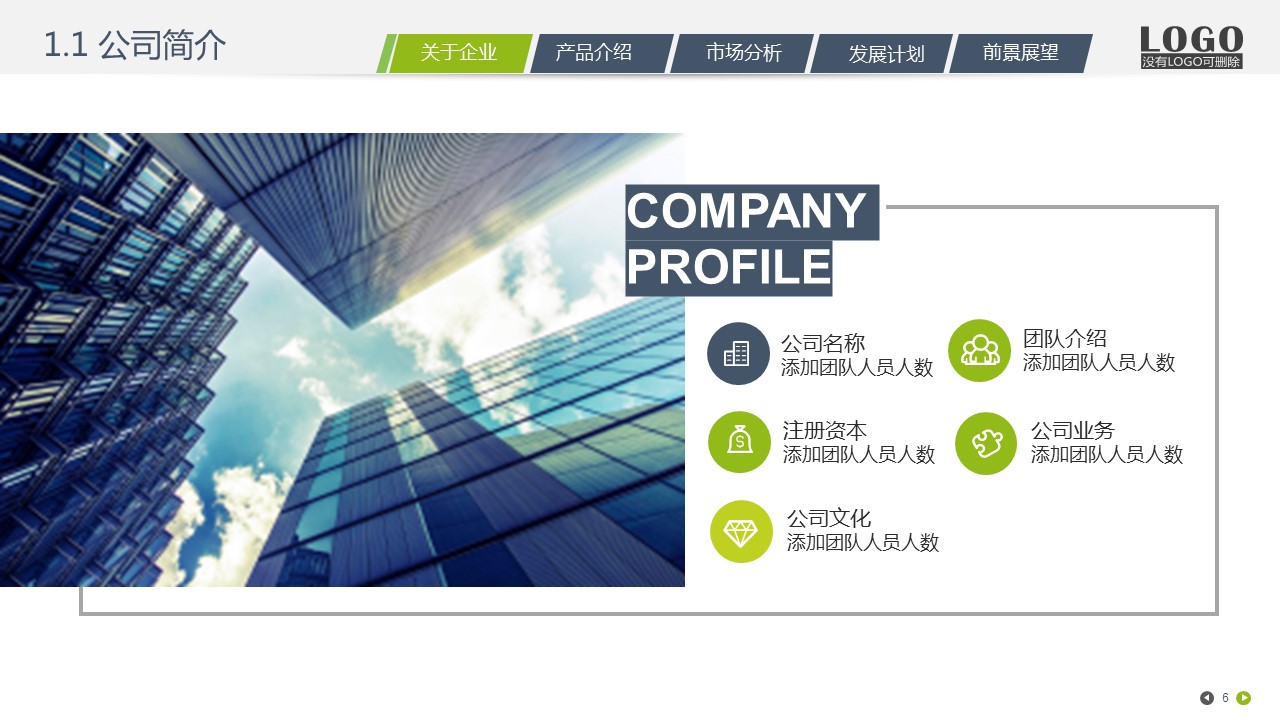商务.企业简介2公司简介企业展示宣传 48的PPT模板-6/49