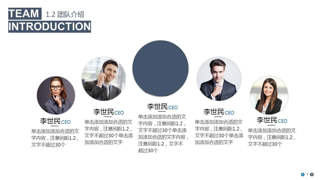 商务.企业简介3公司简介企业展示宣传 51的PPT模板-7/47