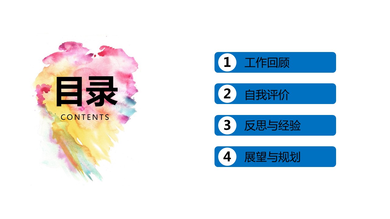 商务.水彩ppt 2的PPT模板-3/37